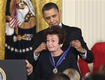 President Obama Awards Presidental Medal of Freedom to Gerda Weissmann Klein